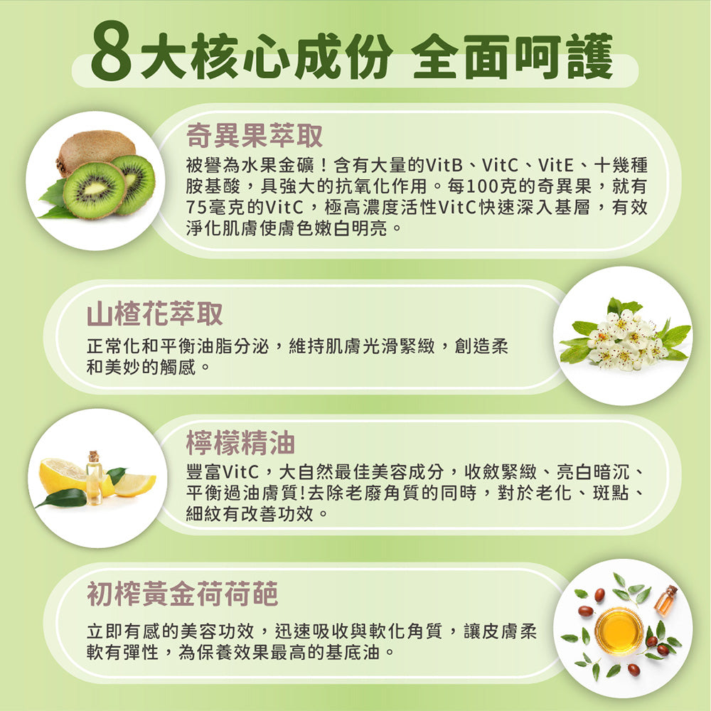 奇異果美白身體乳