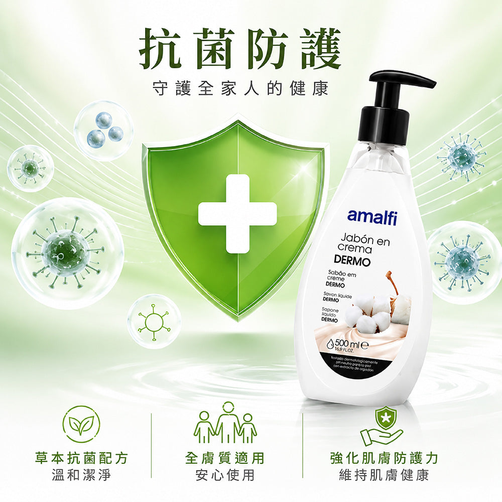 草本抗菌防護液體皂