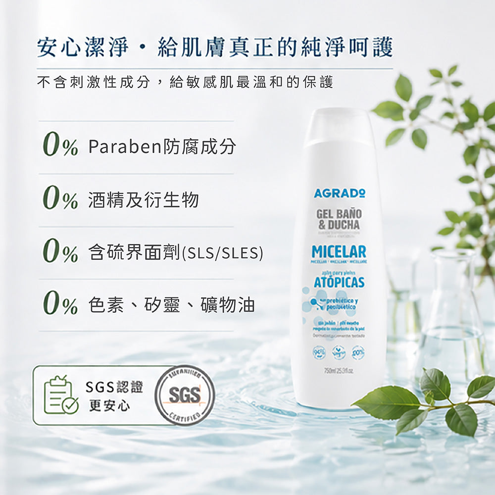 保濕修護加強型沐浴露