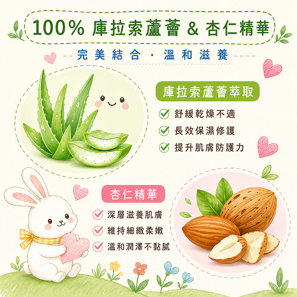 Baby&兒童專用蘆薈保濕嫩膚乳