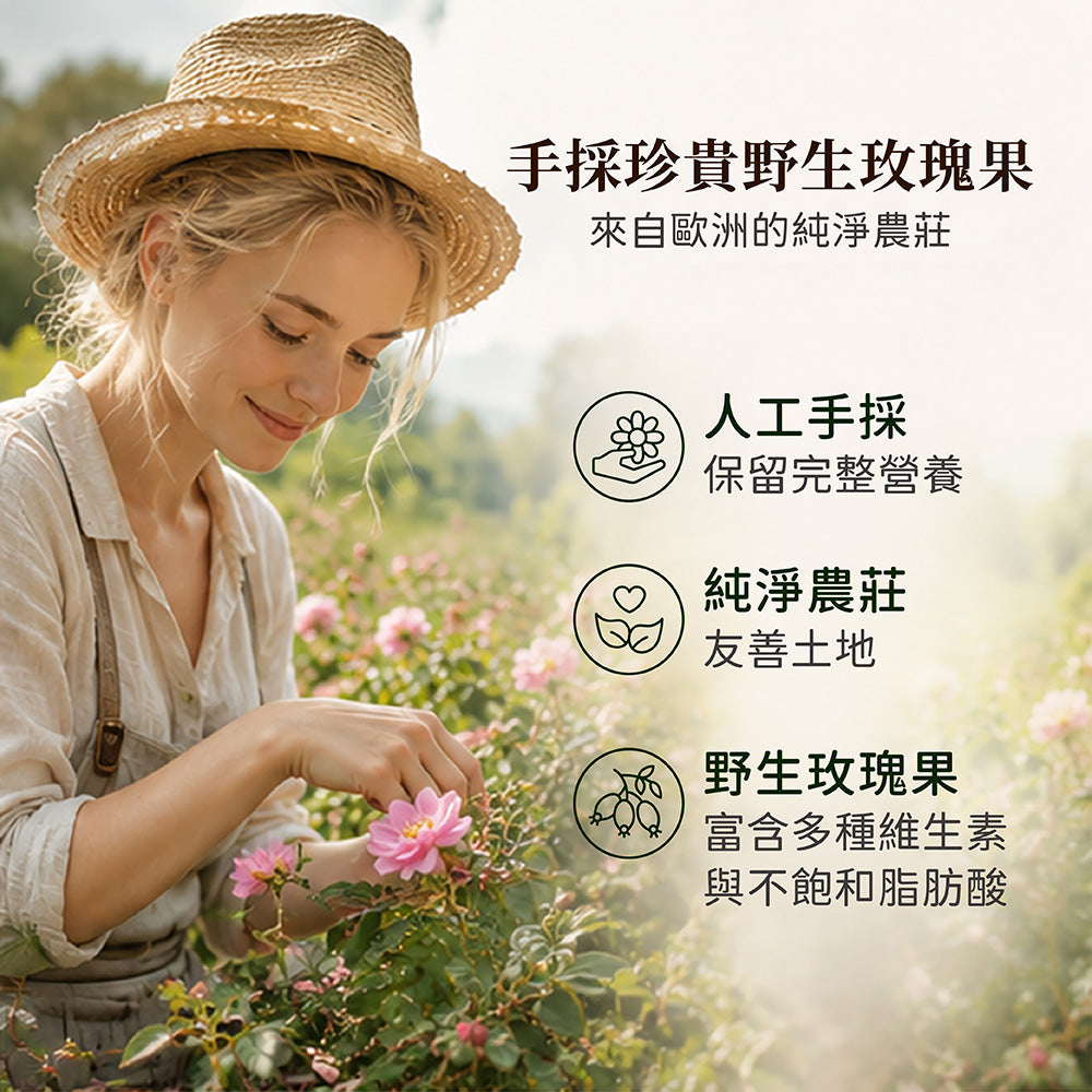 玫瑰淨白嫩膚沐浴露