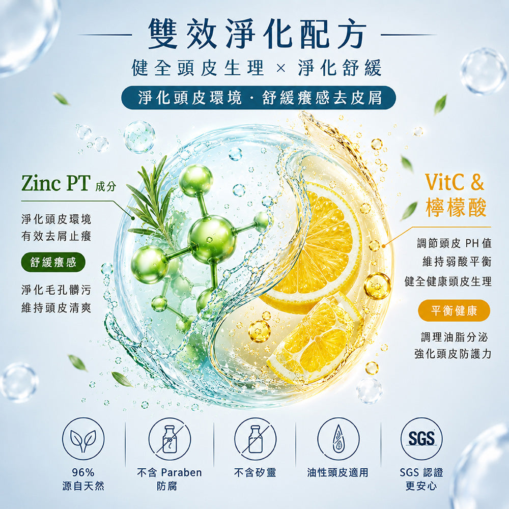 油頭byebye淨化頭皮洗髮精