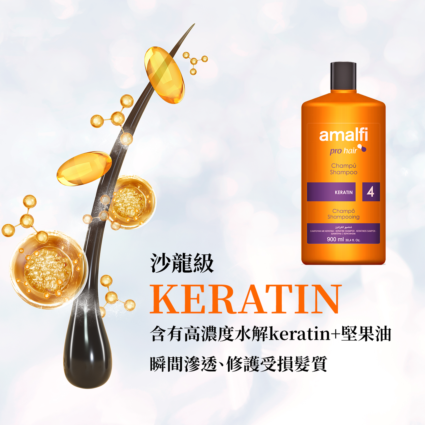 摩洛哥堅果油護色修護專業洗髮精